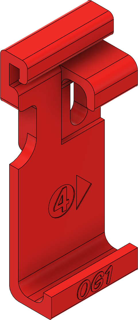 Padel smartphone bracket example 4